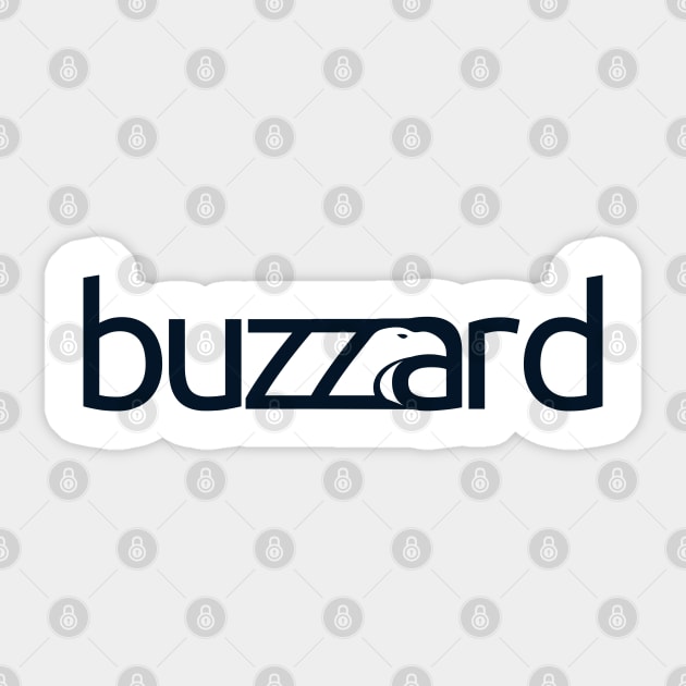 Buzzard Sticker by LOGOPOLY